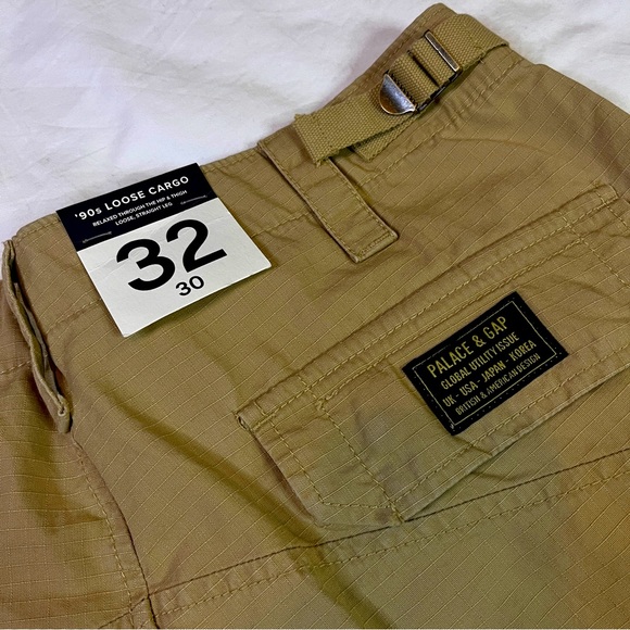 Palace x Gap Cargo Pants in Khaki Size 32x30 Loose Fit SS24 - Picture 3 of 8